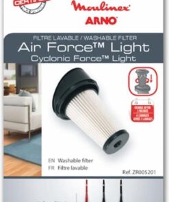Rowenta Filter Wasbaar filter Airforce Light, Cyclonic Air Force Light 1 Verpakking a 1 Set