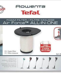Rowenta Filter Schuimfilter Air Force All In One, Flex 460, Flex 560 1 Doosje a 1 Stuk
