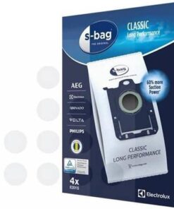 Electrolux Stofzuigerzak S-BAG Classic Long Performance Airmax, Oxygen+, Jetmaxx 1 Doosje a 4 Stuks