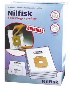 Nilfisk Stofzuigerzakken 4+1 voor Elite zuiger