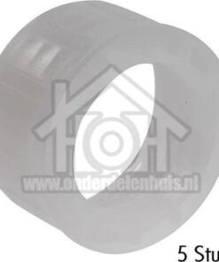 Universeel Ring Schroefbus wit 32 mm 1 Zakje a 5 Stuks
