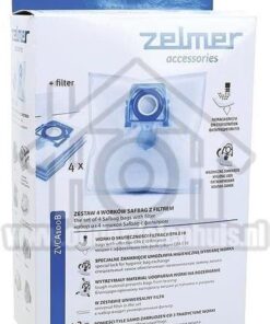 Zelmer Stofzuigerzak ZVCA100B Roto, Silentwelt, Aquos 1 Doosje a 4 +1M