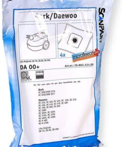 MicroFleece+ stofzuigerzak fleece (zakje)