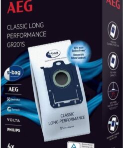 AEG Stofzuigerzak Classic Long Performance Airmax, Oxygen+, Jetmaxx 1 Doosje a 4 Stuks